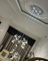 WOMO Ice Cube Textured Glass Chandelier-WM2150 thumbnail