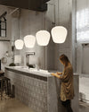 WOMO Lantern Blown Glass Pendant Light-WM2151 thumbnail
