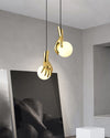 WOMO Hand Holding Globe Brass Pendant Light-WM2152 thumbnail