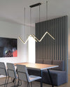 WOMO ZigZag LED Kitchen Pendant Light-WM2154 thumbnail