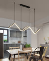 WOMO ZigZag LED Kitchen Pendant Light-WM2154 thumbnail