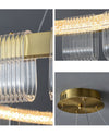 WOMO Gold Circular Led Chandelier-WM2166 thumbnail