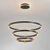 WOMO Tiered Black Rings Chandelier-WM2172 thumbnail