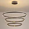 WOMO Tiered Black Rings Chandelier-WM2172 thumbnail