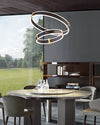 WOMO Tiered Black Rings Chandelier-WM2172 thumbnail