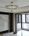 WOMO Textured Glass Round Chandelier-WM2174 thumbnail