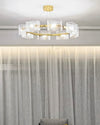WOMO Textured Glass Round Chandelier-WM2174 thumbnail