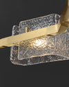 WOMO Textured Glass Round Chandelier-WM2174 thumbnail