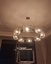 WOMO Textured Glass Round Chandelier-WM2174 thumbnail