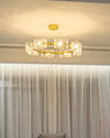 WOMO Textured Glass Round Chandelier-WM2174 thumbnail