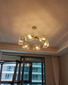 WOMO Textured Glass Round Chandelier-WM2174 thumbnail