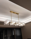 WOMO Textured Glass Linear Chandelier-WM2175 thumbnail
