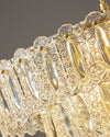 WOMO Textured Glass Tiered Chandelier-WM2177 thumbnail
