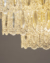WOMO Textured Glass Tiered Chandelier-WM2177 thumbnail
