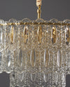 WOMO Textured Glass Tiered Chandelier-WM2177 thumbnail