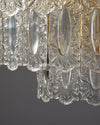 WOMO Textured Glass Tiered Chandelier-WM2177 thumbnail