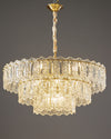 WOMO Textured Glass Tiered Chandelier-WM2177 thumbnail