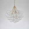 WOMO Textured Glass Bubble Chandelier-WM2180 thumbnail