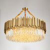 WOMO Gold Round Crystal Prism Chandelier-WM2185a thumbnail
