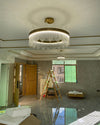 WOMO Glass Rods Round Chandelier-WM2186 thumbnail