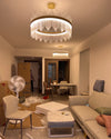 WOMO Glass Rods Round Chandelier-WM2186 thumbnail