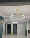 WOMO Glass Rods Round Chandelier-WM2186 thumbnail