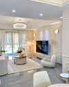 WOMO Glass Rods Round Chandelier-WM2186 thumbnail