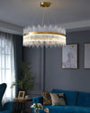 WOMO Glass Rods Round Chandelier-WM2186 thumbnail