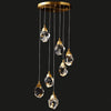 WOMO Rock Crystal Rain Chandelier-WM2189 thumbnail