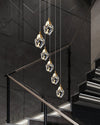 WOMO Rock Crystal Rain Chandelier-WM2189 thumbnail