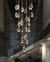 WOMO Rock Crystal Rain Chandelier-WM2189 thumbnail