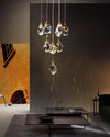WOMO Rock Crystal Rain Chandelier-WM2189 thumbnail
