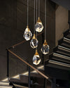 WOMO Rock Crystal Rain Chandelier-WM2189 thumbnail