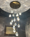WOMO Rock Crystal Rain Chandelier-WM2189 thumbnail
