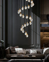 WOMO Rock Crystal Rain Chandelier-WM2189 thumbnail
