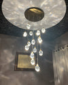 WOMO Rock Crystal Rain Chandelier-WM2189 thumbnail