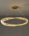 WOMO Möbius Crystal Prism Circular Chandelier-WM2191 thumbnail