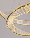 WOMO Möbius Crystal Prism Circular Chandelier-WM2191 thumbnail