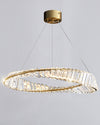 WOMO Möbius Crystal Prism Circular Chandelier-WM2191 thumbnail