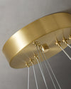 WOMO 2 Tier Circular Crystal Chandelier-WM2192 thumbnail