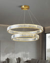 WOMO 2 Tier Circular Crystal Chandelier-WM2192 thumbnail