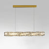 WOMO Twist Linear Crystal Chandelier-WM2193 thumbnail