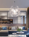 WOMO Mirrored Lucite Chandelier-WM2197 thumbnail