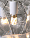 WOMO Mirrored Lucite Chandelier-WM2197 thumbnail