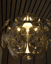 WOMO Mirrored Lucite Chandelier-WM2197 thumbnail