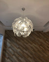 WOMO Mirrored Lucite Chandelier-WM2197 thumbnail