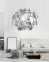 WOMO Mirrored Lucite Chandelier-WM2197 thumbnail