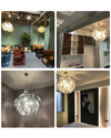 WOMO Mirrored Lucite Chandelier-WM2197 thumbnail