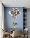 WOMO Smoked Glass Bubble Chandelier-WM2198 thumbnail