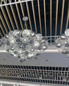 WOMO Smoked Glass Bubble Chandelier-WM2198 thumbnail